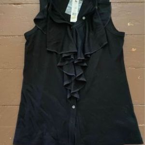 Theory black tank top